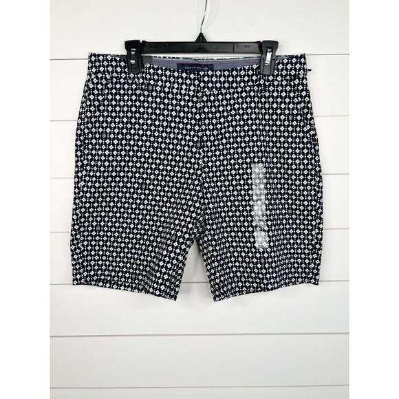 Tommy Hilfiger White Floral Pattern Hollywood Shorts Size 10 9" Inseam - Picture 6 of 14